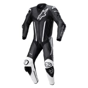 AlpineStars Leather Motorbike Fusion Race Suit