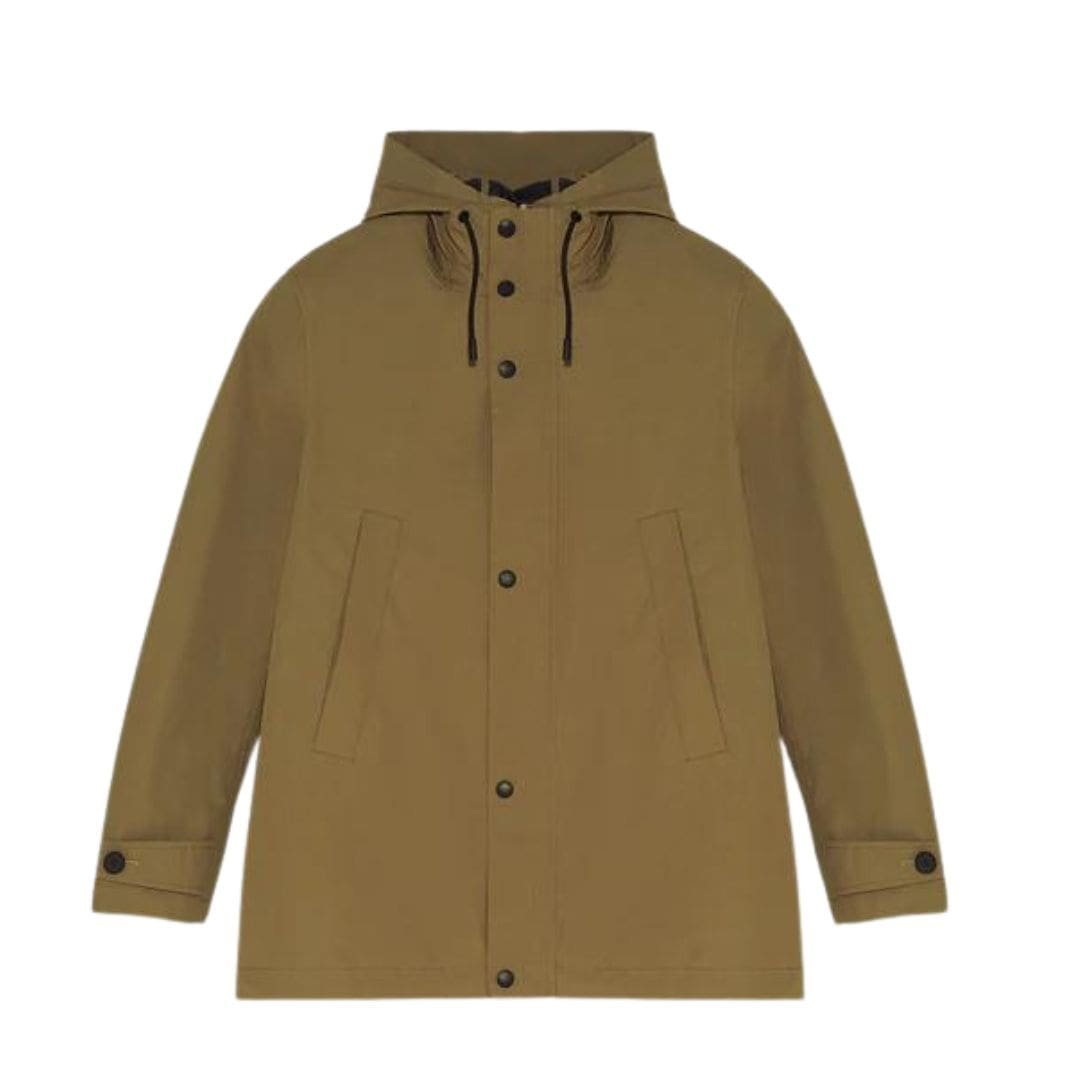 Yves Salomon Short Cotton Blend Parka