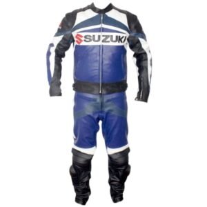Suzuki GSXR Motorcycle Leather Suit BSM