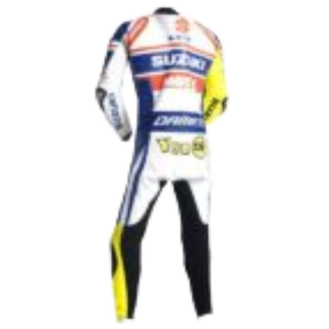 Suzuki Motorbike Sport Leather Suit - Image 2