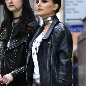 Natalie Portman Vox Lux Leather Jacket
