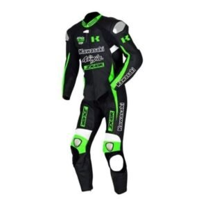Kawasaki Ninja ZX10R Motorcycle Leather Racing Suit