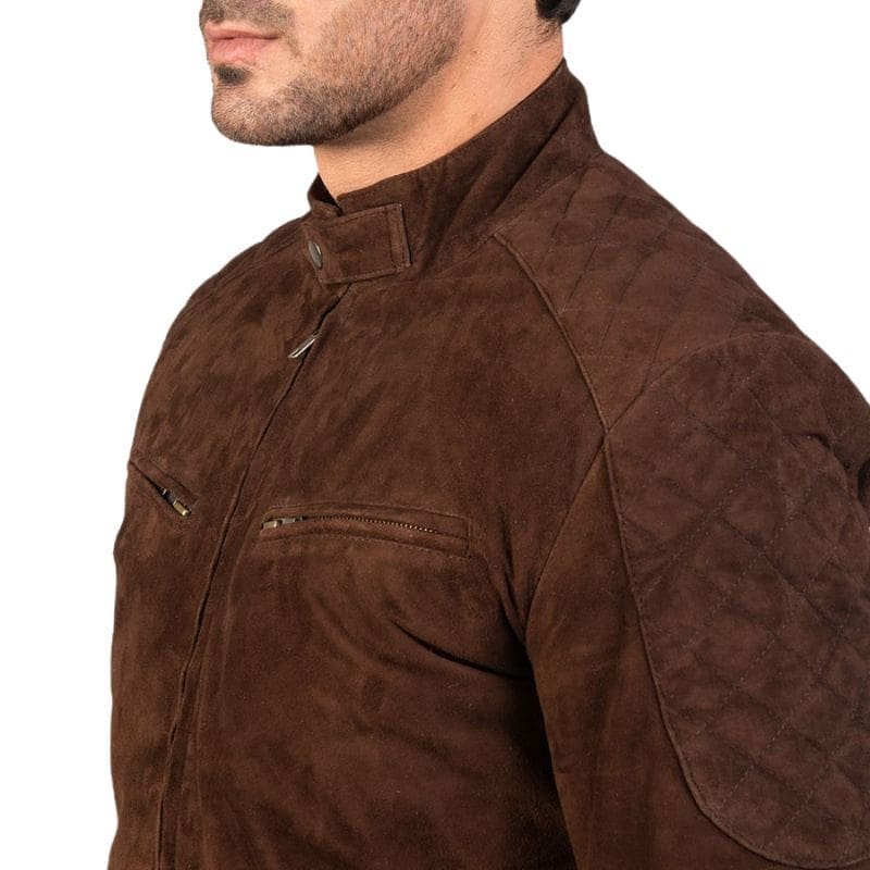 Sven Leather Bomber Jacket - Image 10