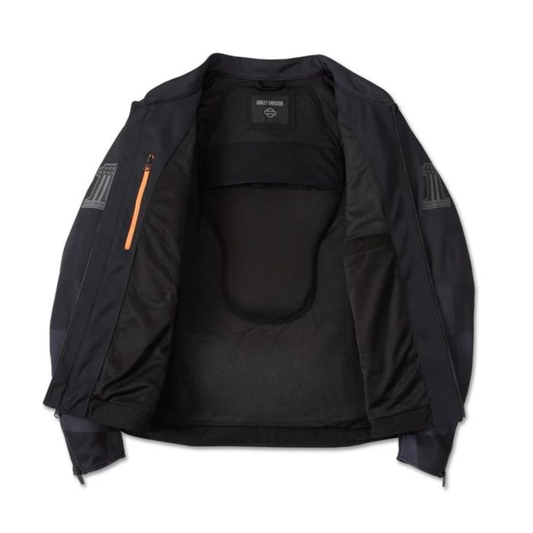 Harley Men’s Zephyr 2.0 Mesh Riding Jacket - Image 3