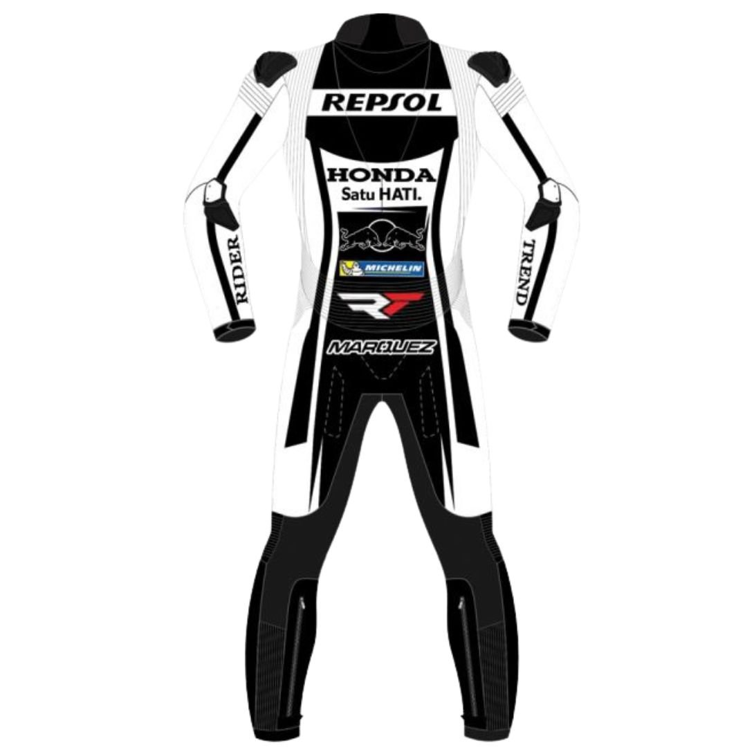 Honda Motorcycle Road Racing Leather Marc Marquez Winter Test Suite - Image 2