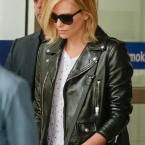 Charlize Theron Leather Jacket
