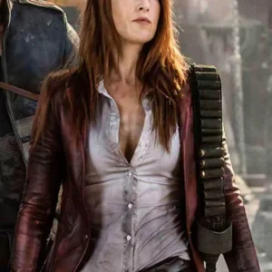 Ali Larter Resident Evil The Final Chapter Leather Blazer