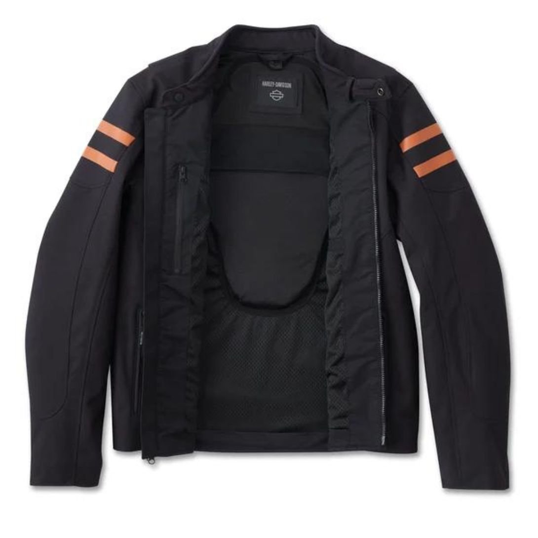 Harley Men’s Ovation 3 In 1 Textile Riding Jacket - Image 3