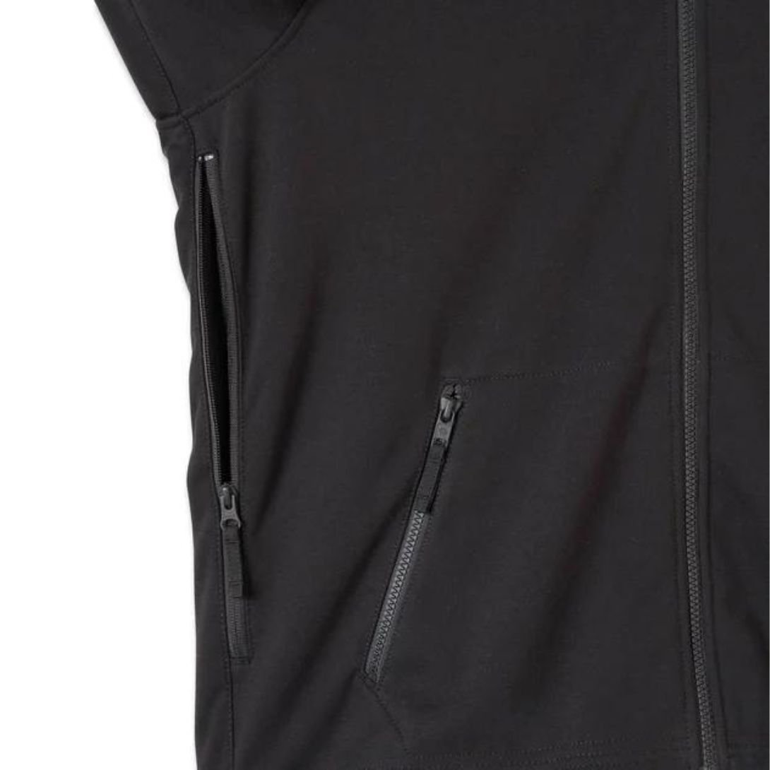 Harley Men’s Willie G Skull Graphic Deflector 2.0 Hooded Riding Fleece - Image 5