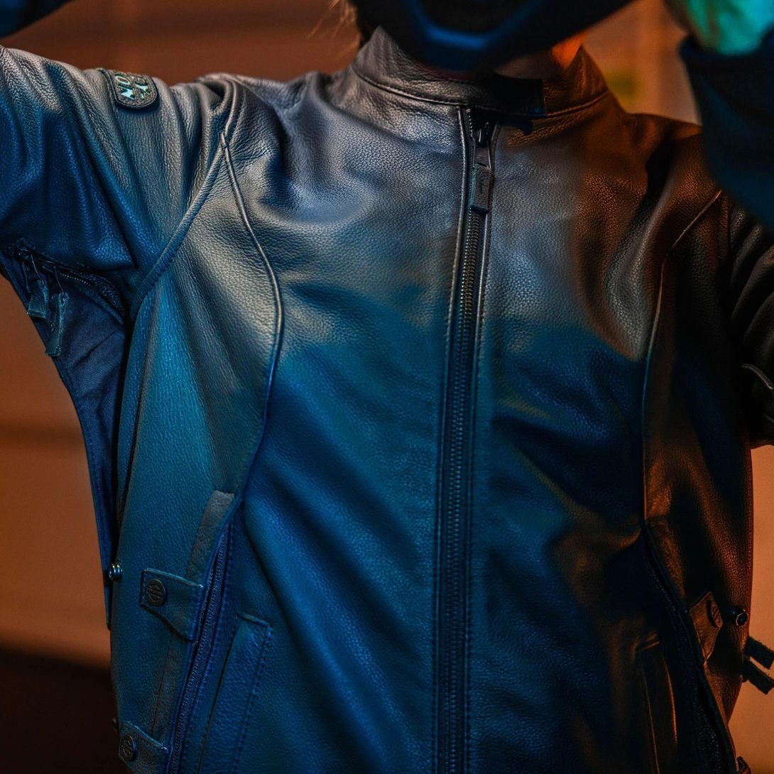 Harley Women’s Paradigm Triple Vent System 2.0 Leather Riding Jacket Black Beauty - Image 10