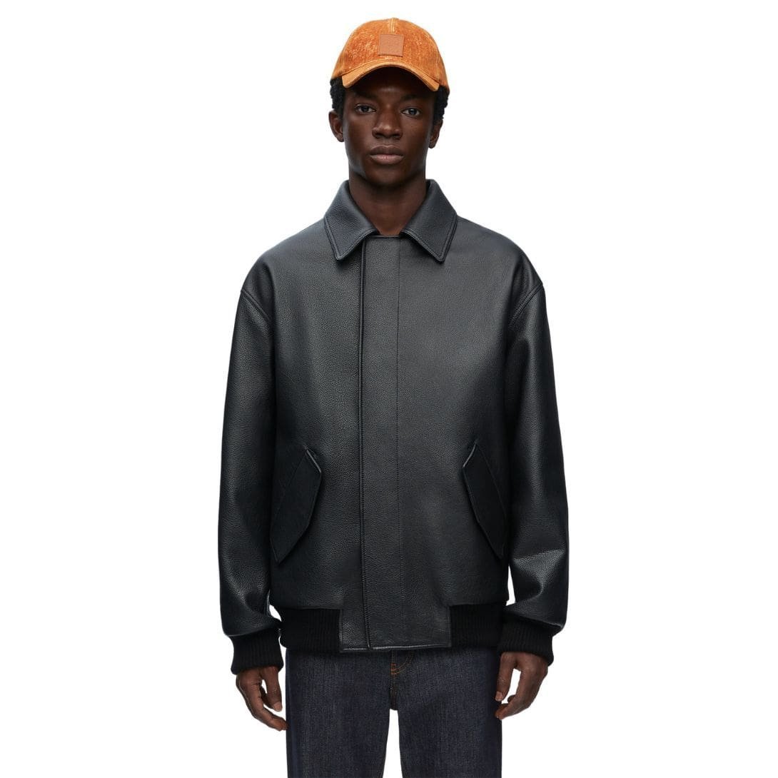Loewe Bomber Jacket In Nappa Calfskin - Image 4