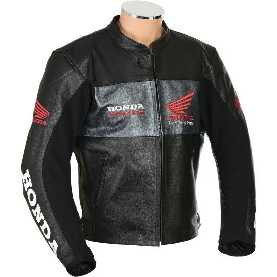 Honda Motorcycle Jacket In Black