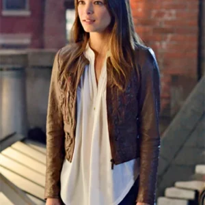 Kristin Kreuk Beauty and the Beast Leather Jacket