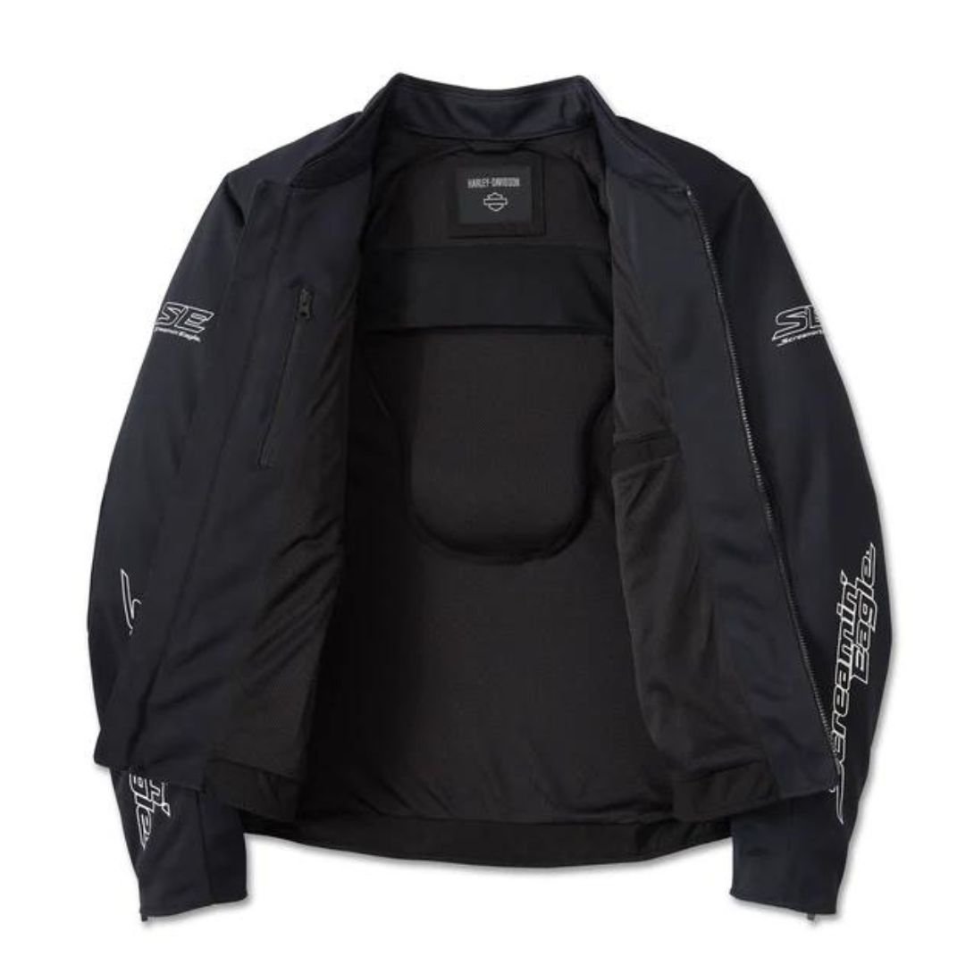 Harley Men’s Screamin Eagle Mesh Riding Jacket - Image 4