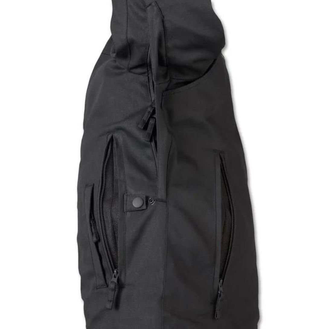 Harley Men’s Victory Lane II Leather Jacket Black - Image 3