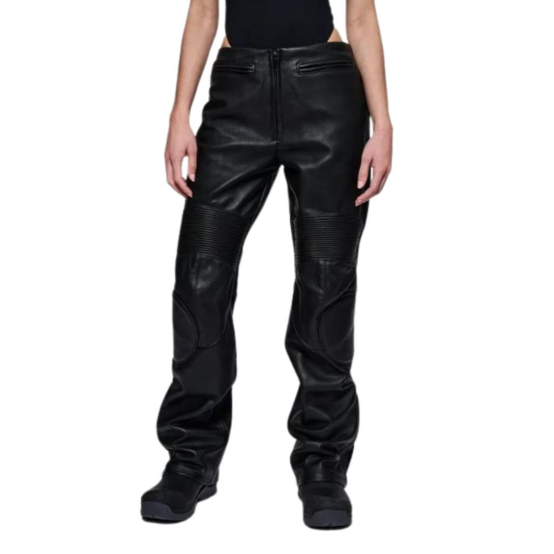 Harley Women’s Moto Leather Trouser - Image 3