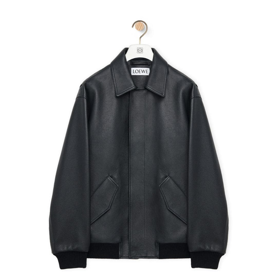 Loewe Bomber Jacket In Nappa Calfskin