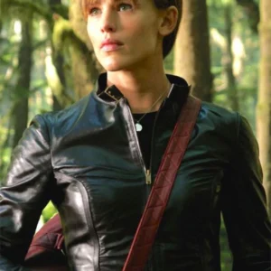 Jennifer Garner Elektra Leather Jacket