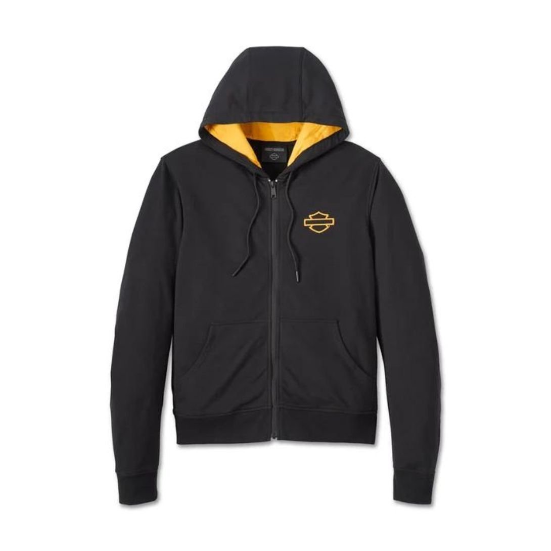 Harley Men’s Victory Lane II Leather Jacket Black