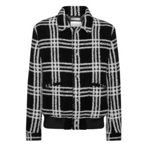 Philipp Plein Alpaca Wool Bomber Gothic Plein Jacket