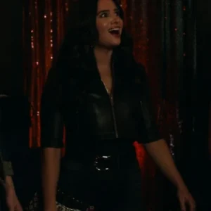 Katie Stevens The Bold Type Leather Jacket