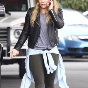 Hilary Duff Leather Jacket
