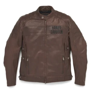 Harley Davidson Fremont Triple Vent System Leather Jacket