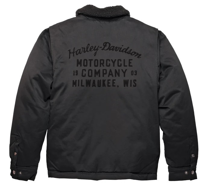 Men's Milwaukee Twill Jacket - Black Beauty - Image 2