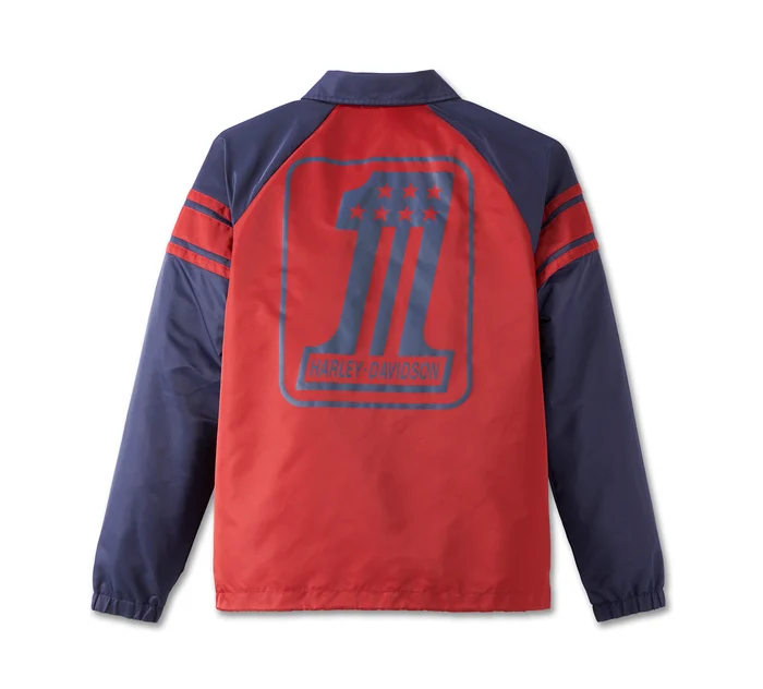 Men's #1 Coaches Jacket - Winery - Image 2