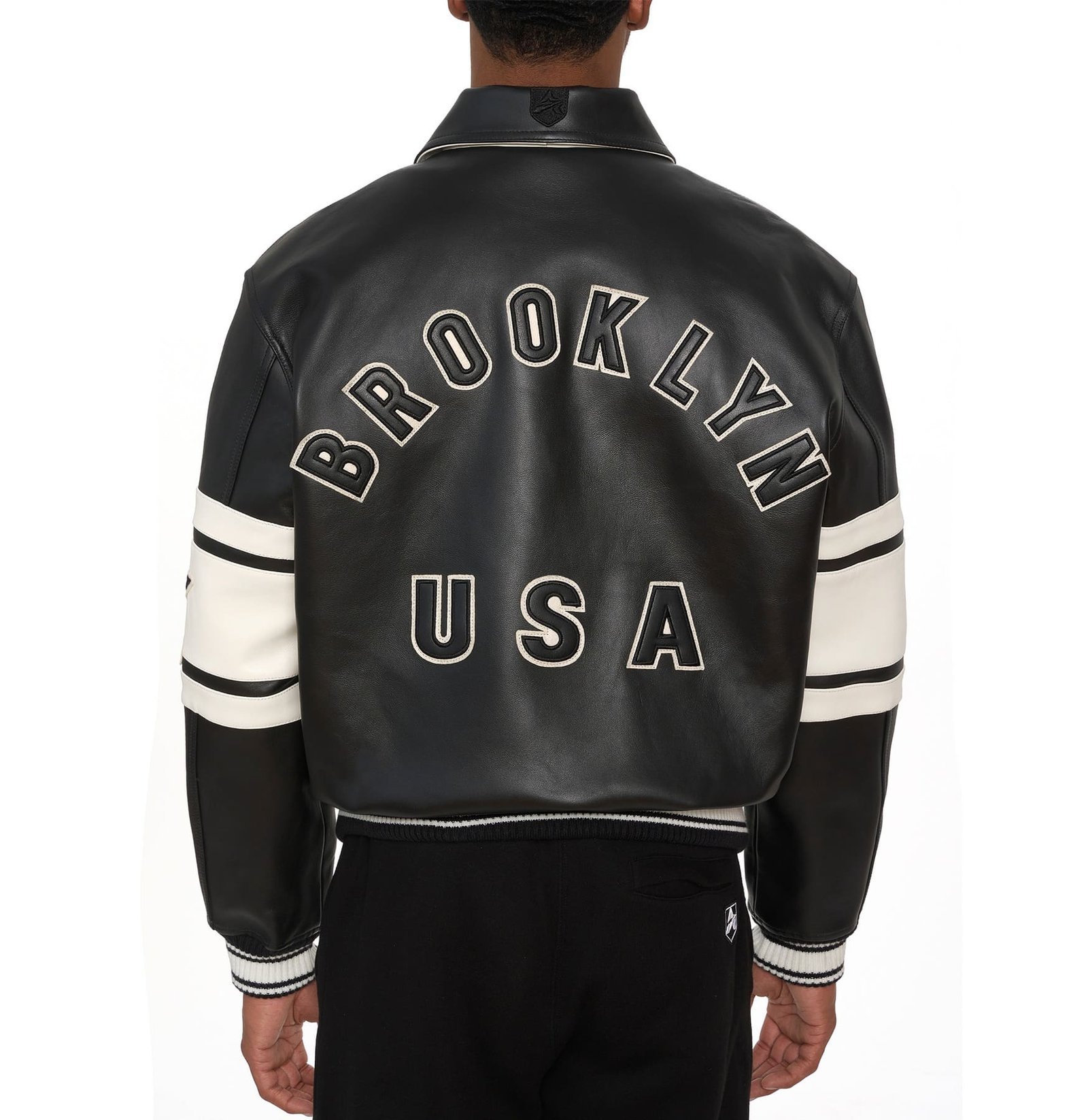 Avirex Bronx USA Leather Jacket - Image 4