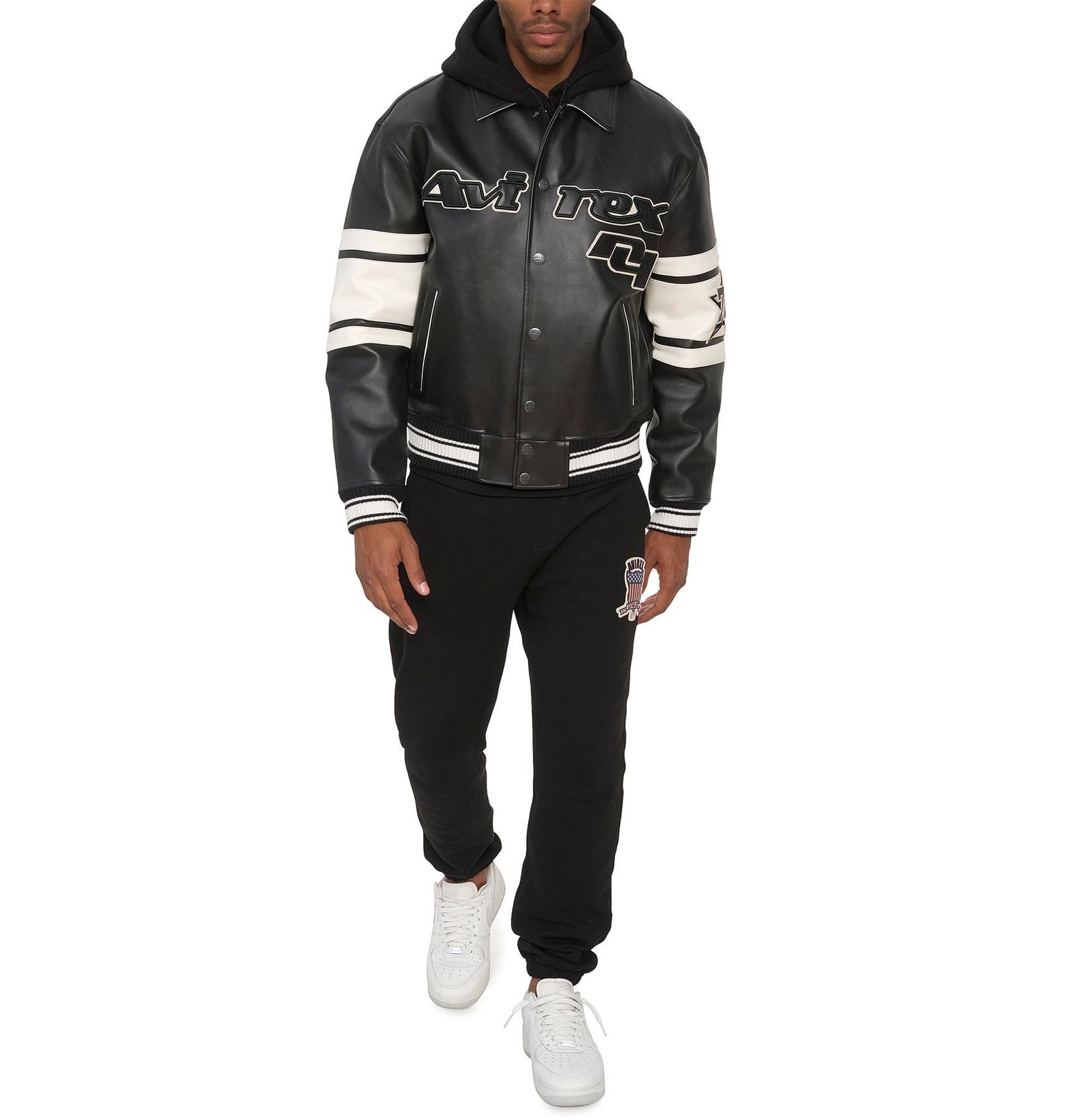 Avirex Bronx USA Leather Jacket - Image 7
