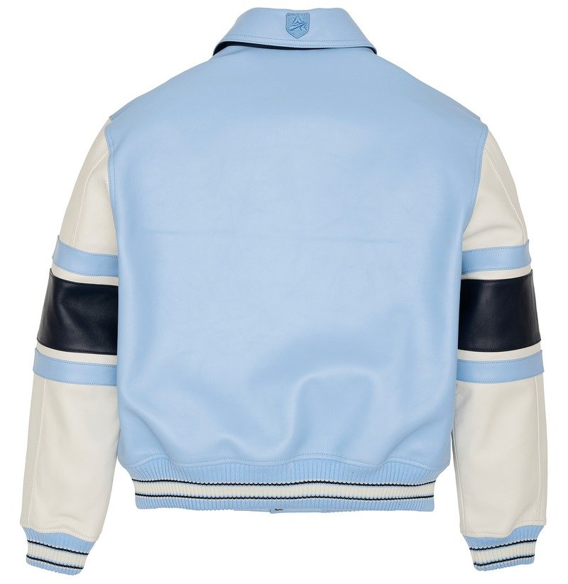 Avirex The Legend Jacket In Carolina Blue - Image 2
