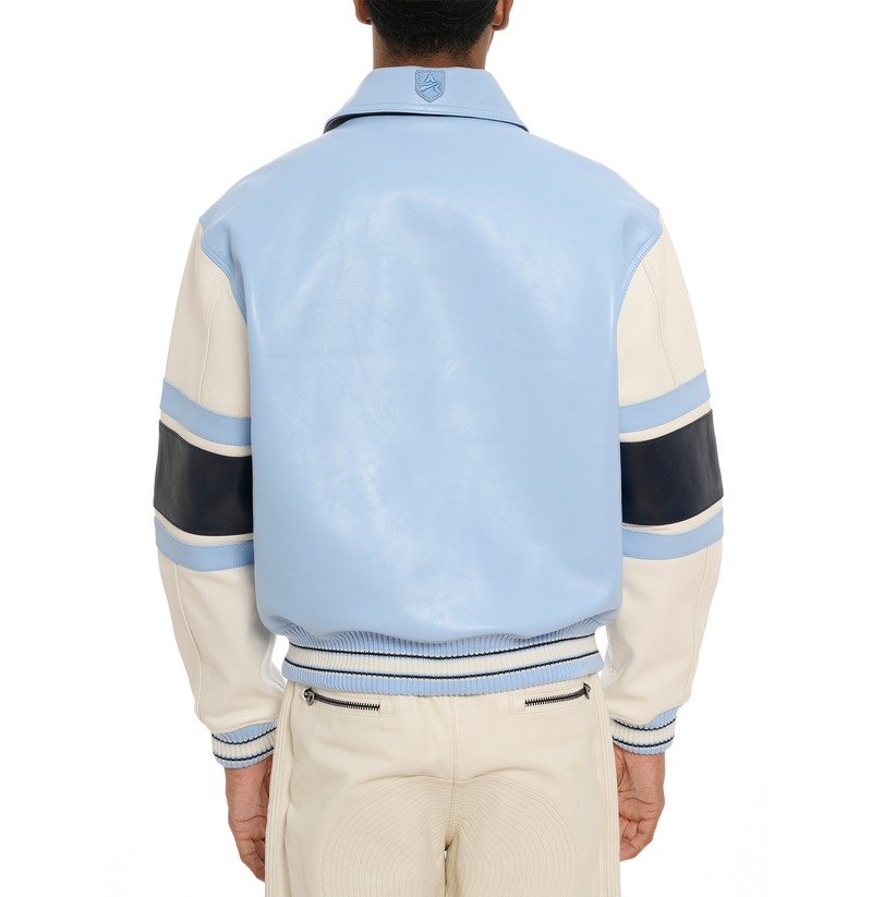 Avirex The Legend Jacket In Carolina Blue - Image 7