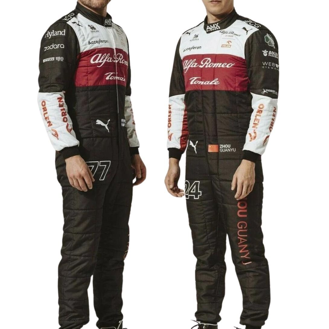 Fr1 Alfa Romeo Printed Go Kart Racing Suit