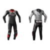 Aprilia Motorcycle Leather Racing One Piece Gray Suit