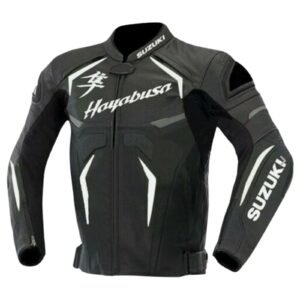 Suzuki Motorbike Jacket In Black