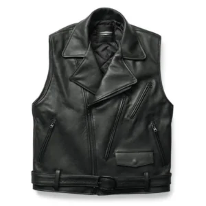 Harley Men’s Bar Shield Classic Leather Vest