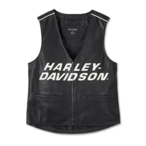Harley Men’s Factory Leather Vest