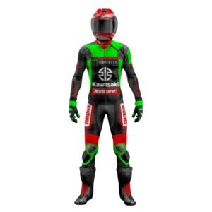 Kawasaki Jonathan Rea H2R And ZX10R Motorcycle Racing Leather Suit