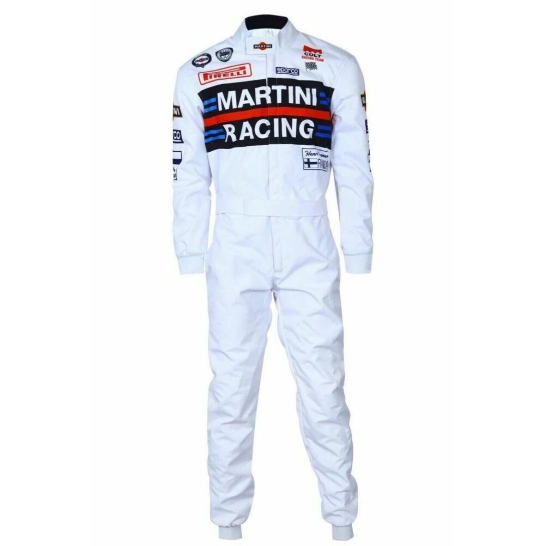 Martini Go Kart Racing Suit