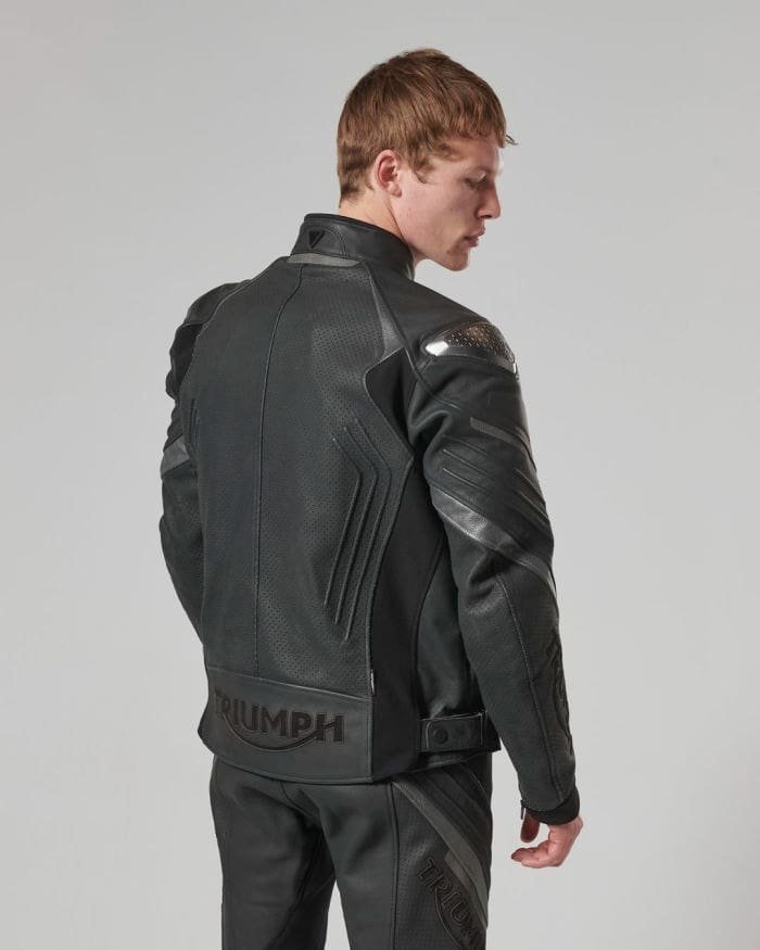Triumph Triple Leather Jacket - Image 4