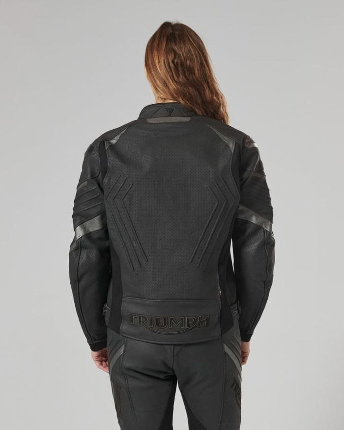 Triumph Triple Leather Jacket - Image 3