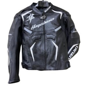 Suzuki Motorcycle Jacket In Black