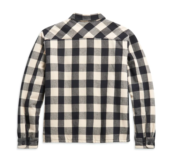 Men's Sherpa Lined Shirt Jacket - Image 2