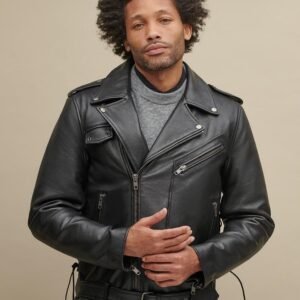 Finn Leather Rider Jacket with Thinsulate Lining