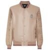 Billionaire Python Leather Mix Bomber