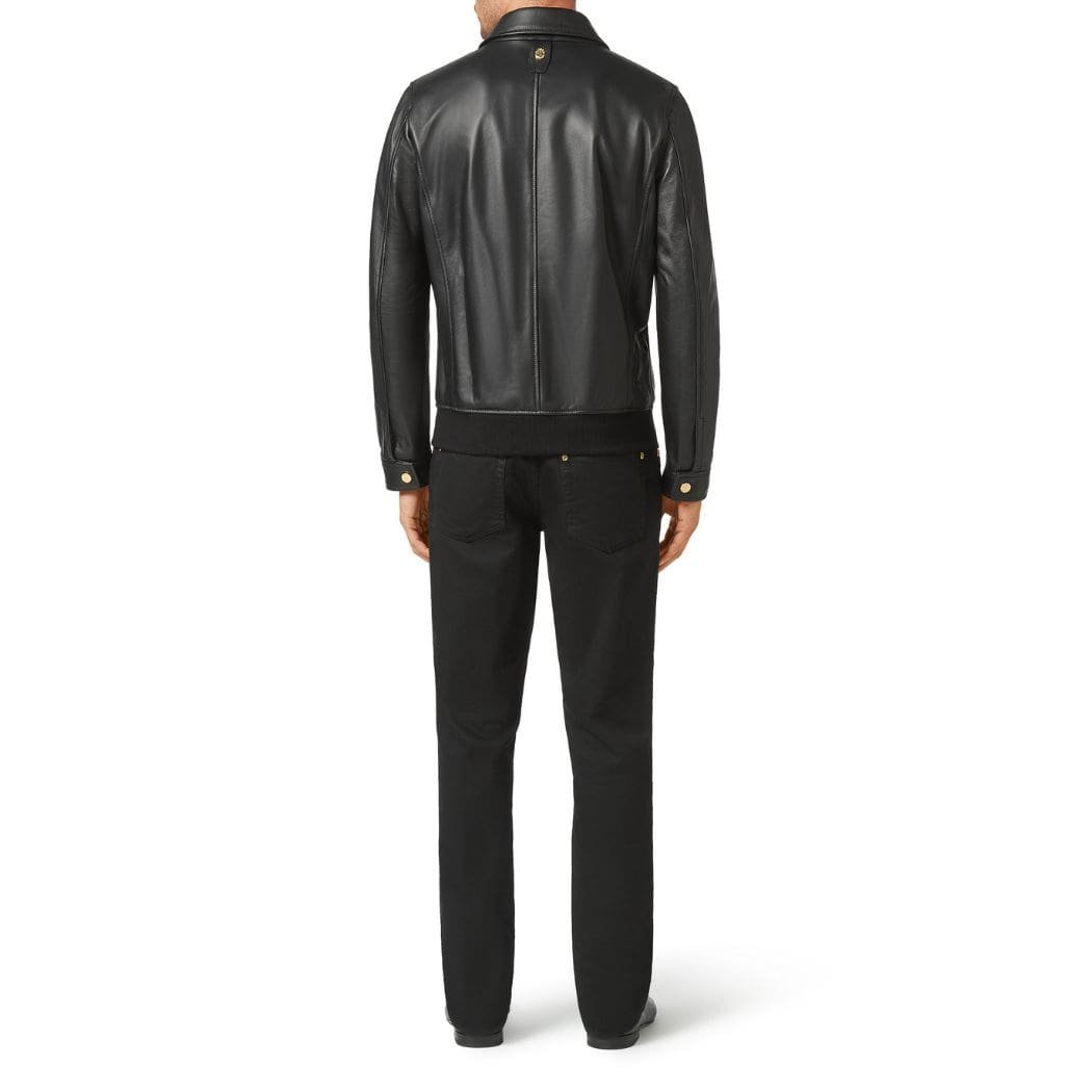Billionaire Leather Bomber - Image 2