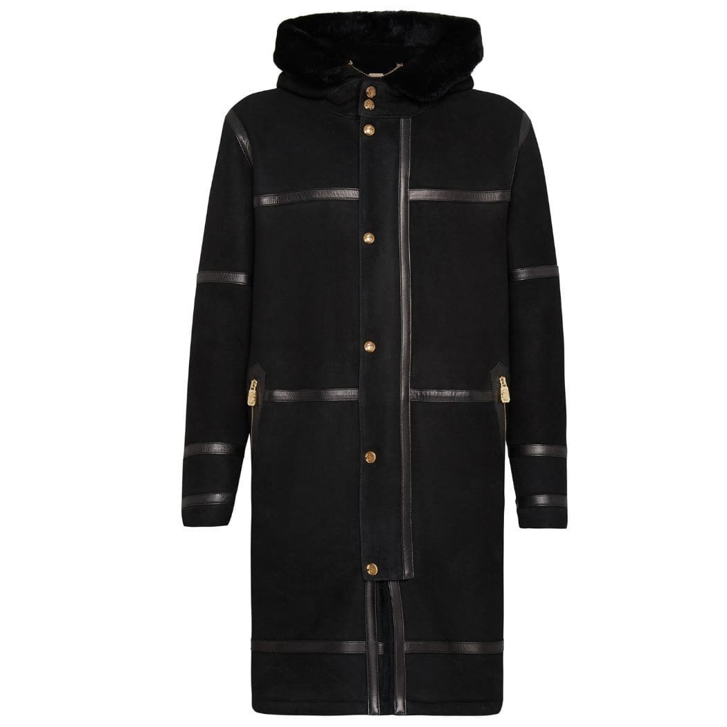 Billionaire Leather Parka Institutional