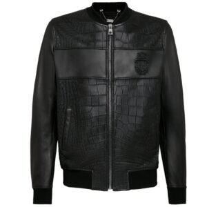 Billionaire Leather Jacket Crest