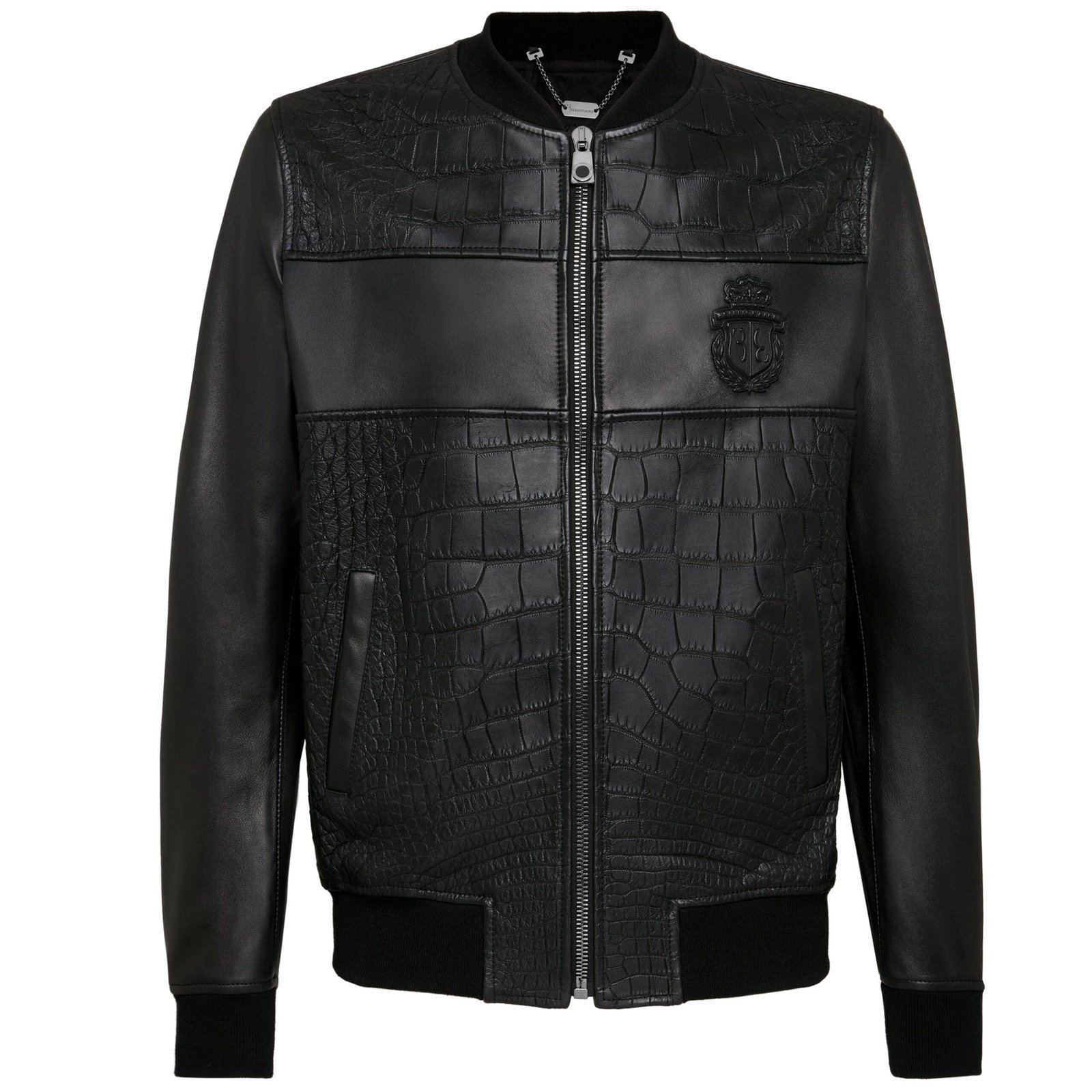 Billionaire Leather Jacket Crest